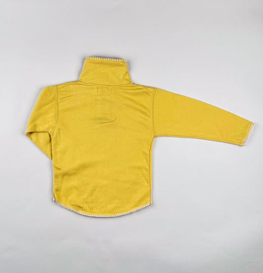 Sweatshirt in yellow