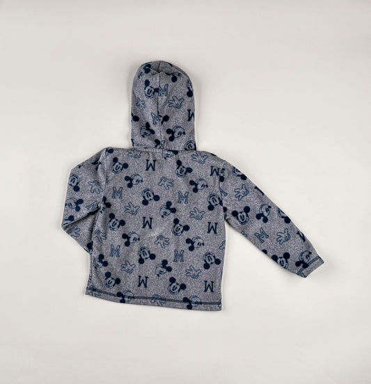 Fleece Jacket in grey and blue