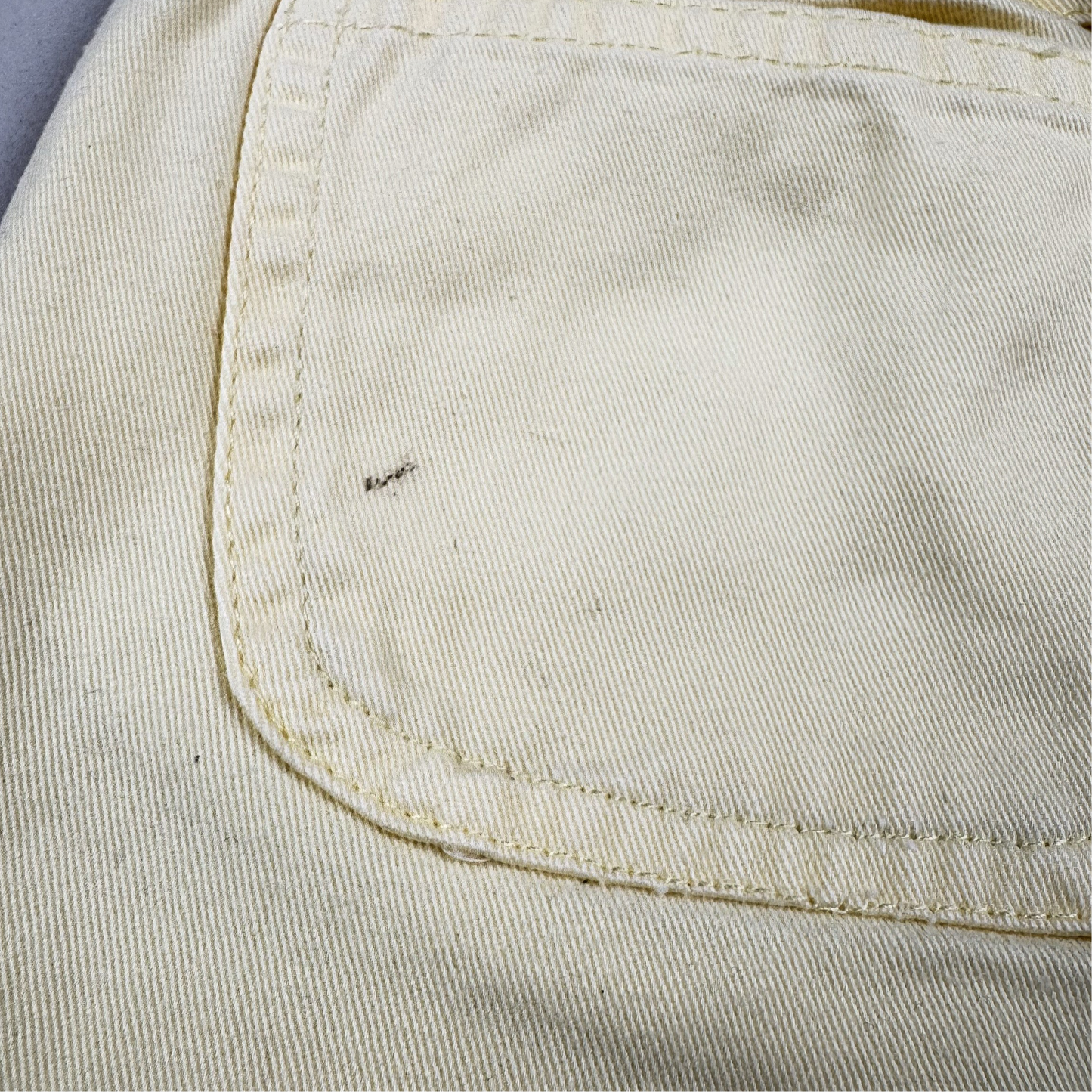 Yellow Vintage Capri Pants