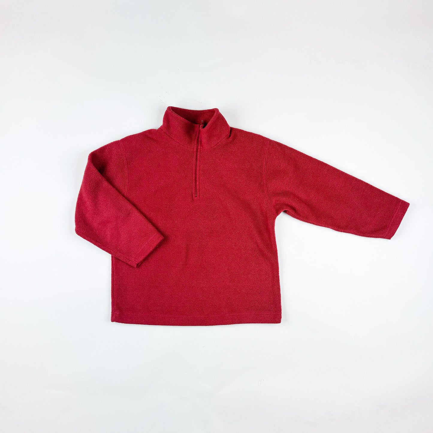 Fleece shirt in red