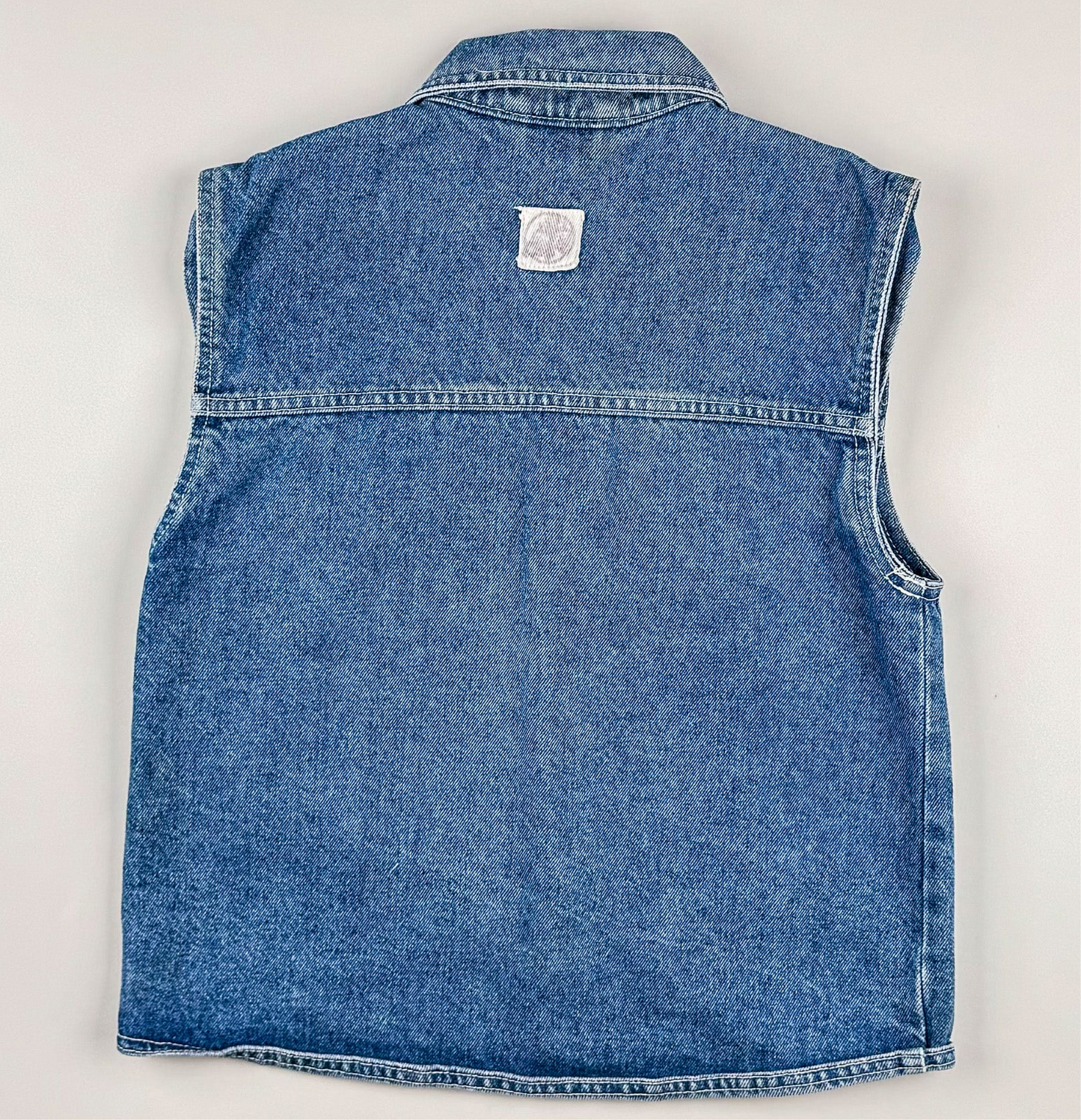 Denim Vest in blue