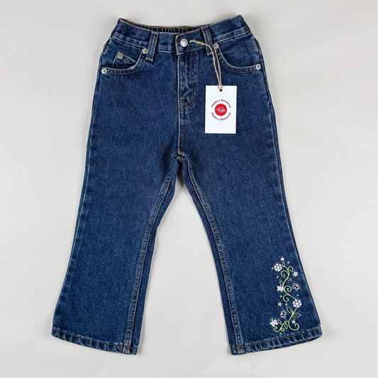 Vintage Jeans with Embroidery