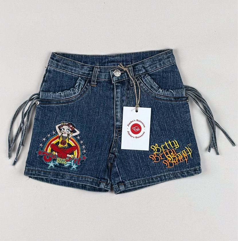 Vintage Betty Boop Denim Shorts