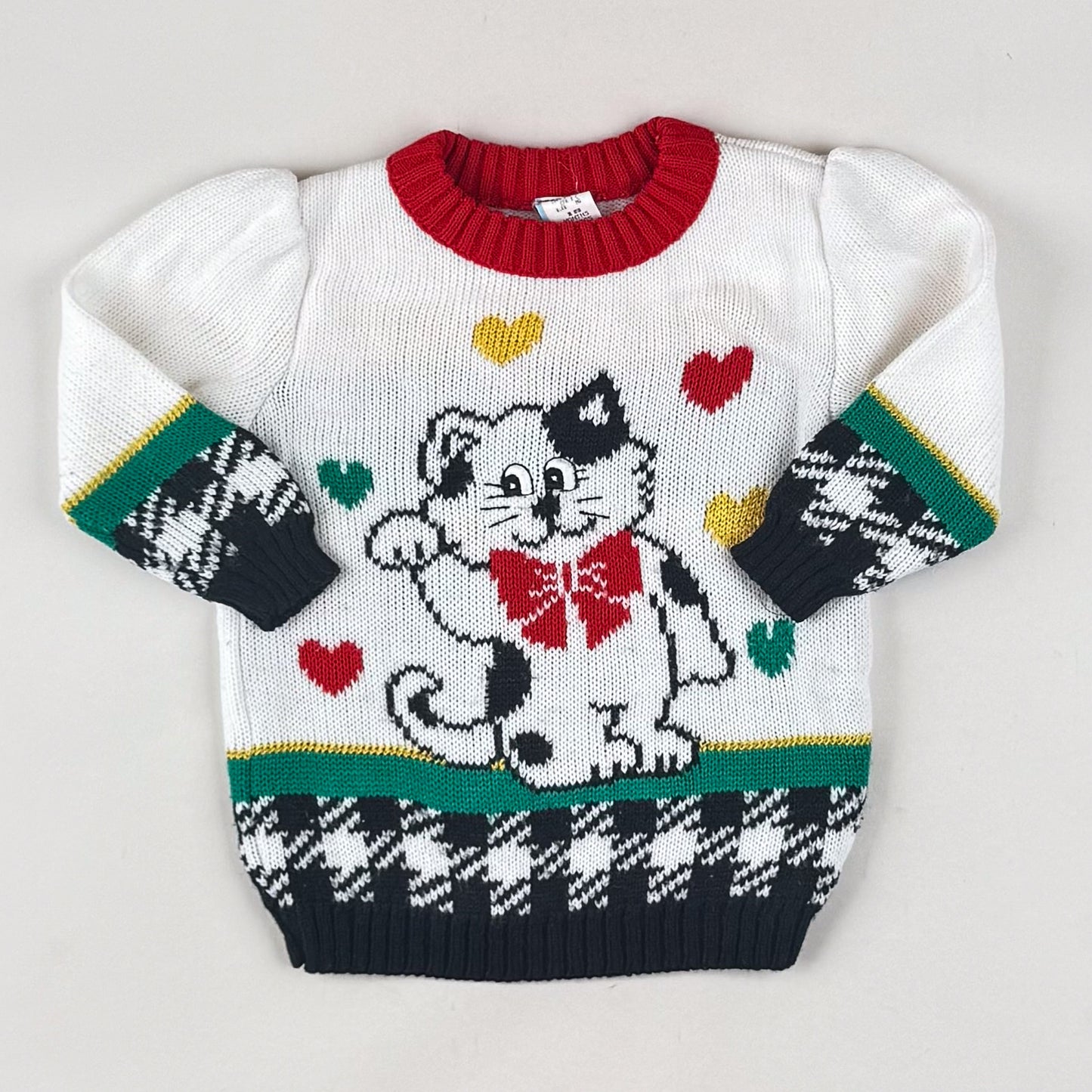 Vintage Cat Sweater