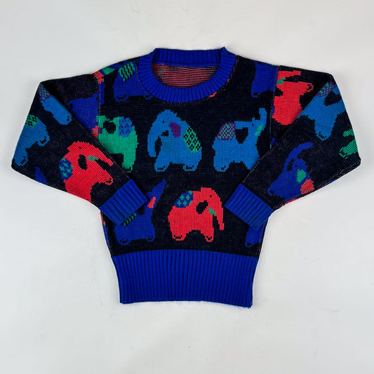 Vintage Elphant Sweater
