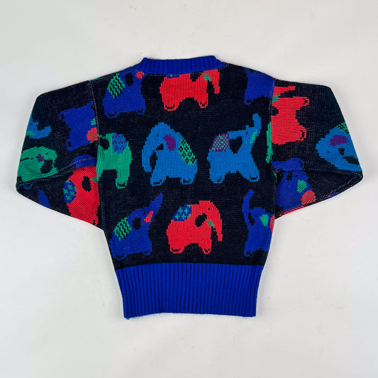 Vintage Elphant Sweater