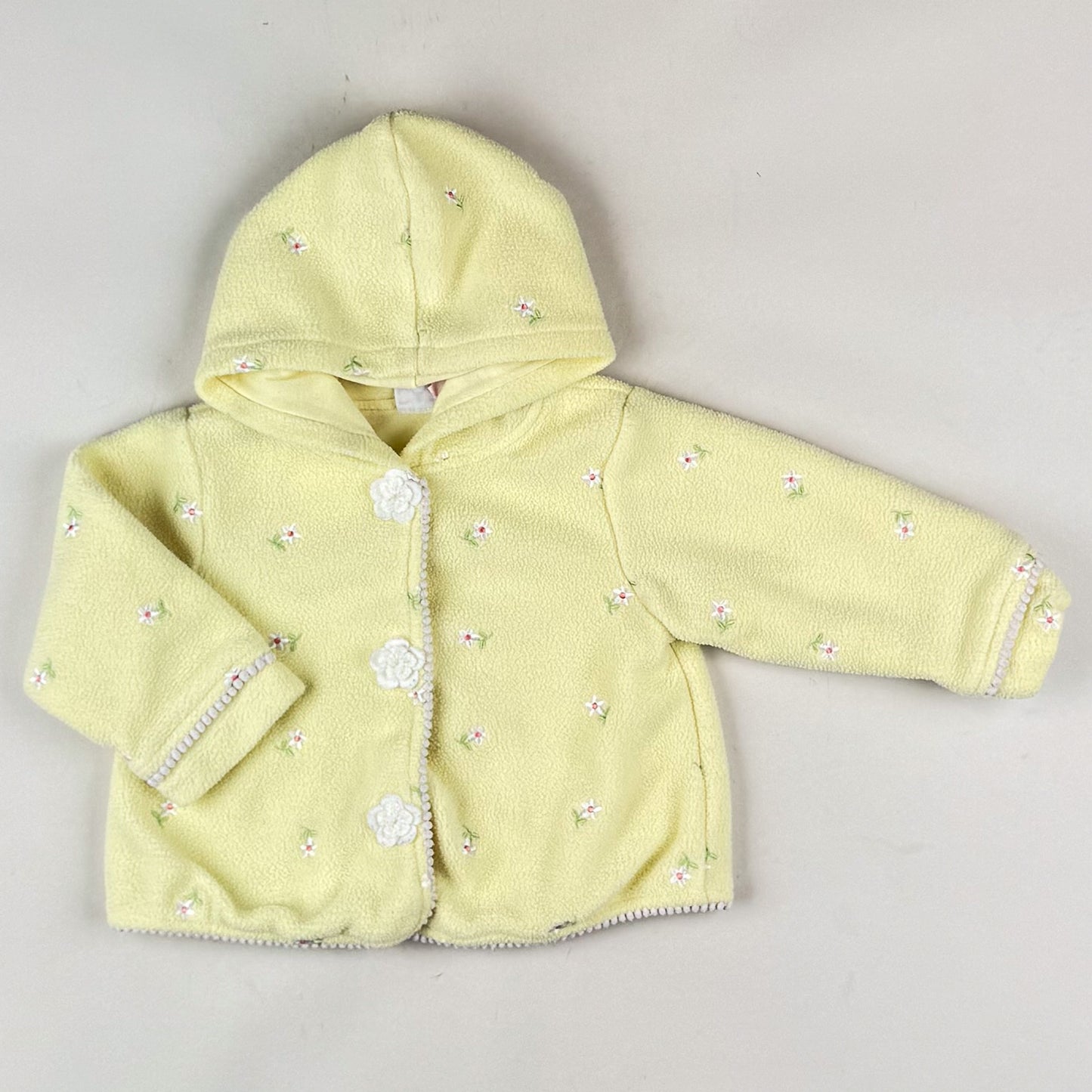 Vintage Fleece Shirt with Embroidery