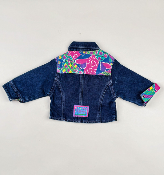 Denim Jacket in blue and multi