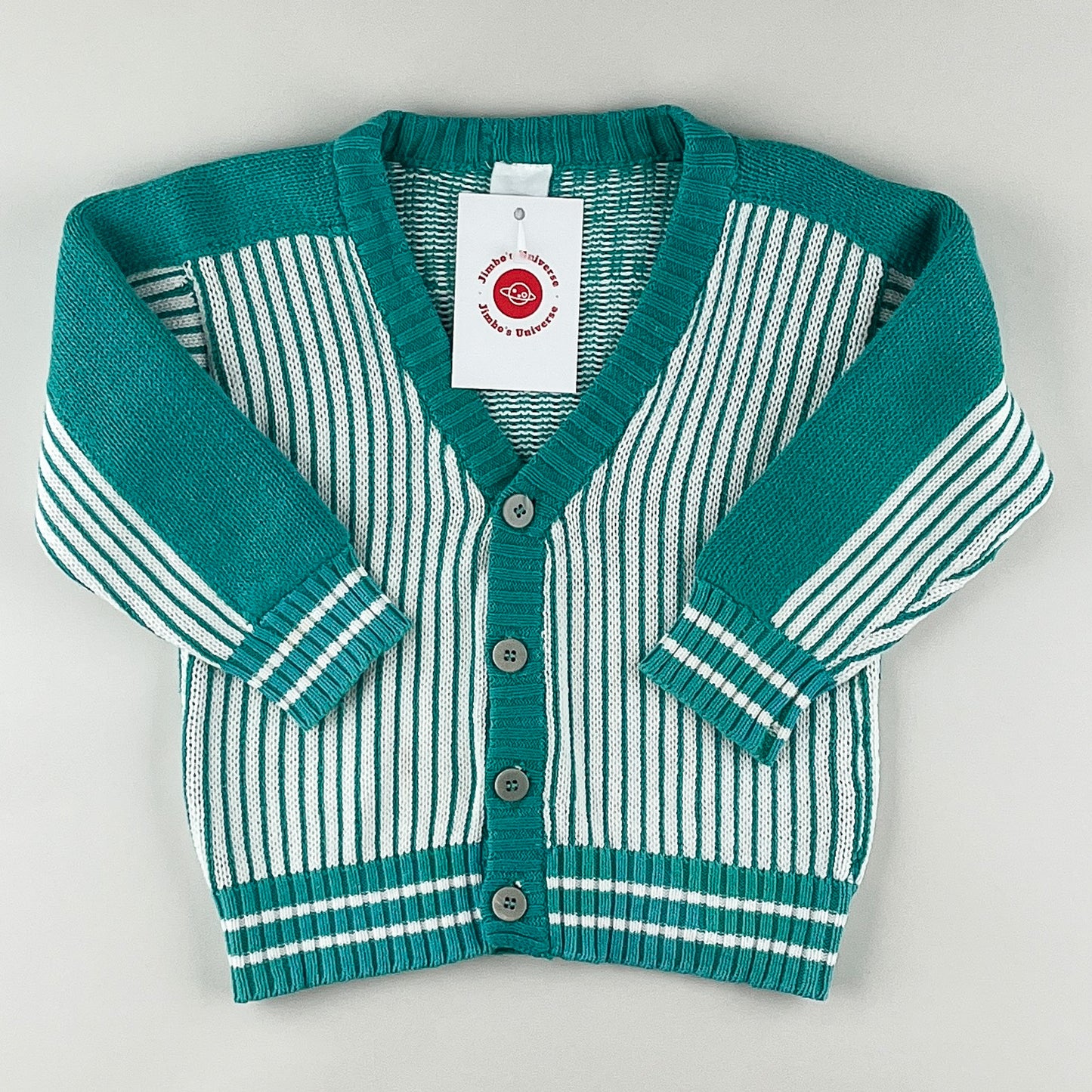 Vintage Striped Cardigan