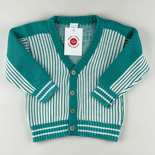Vintage Striped Cardigan