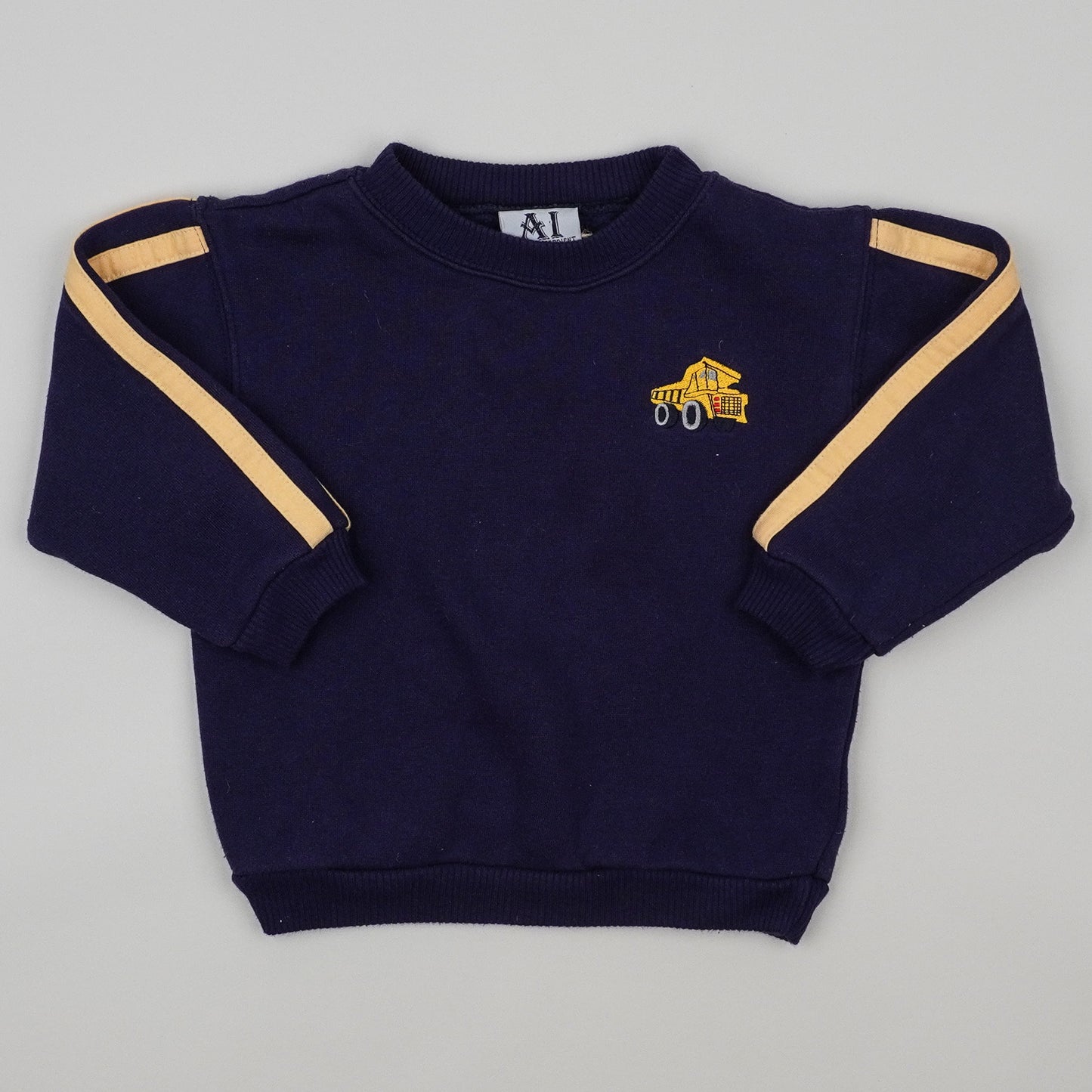 Vintage Sweatshirt with Embroidery