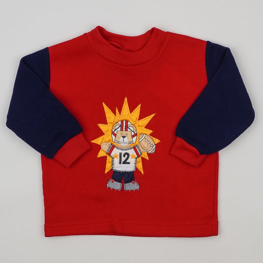 Vintage Sweatshirt with Embroidery