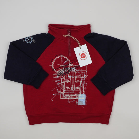 Vintage Zip Sweatshirt