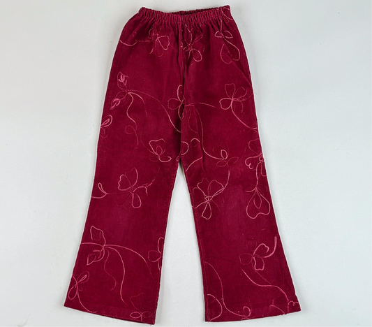 Vintage Corduroy with Embroidery