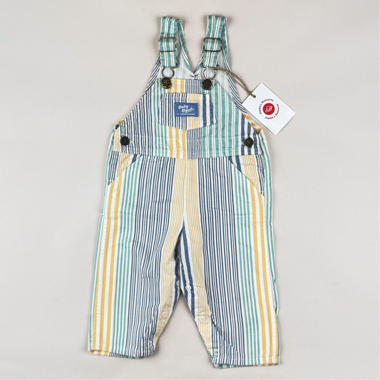Striped Vintage Overalls