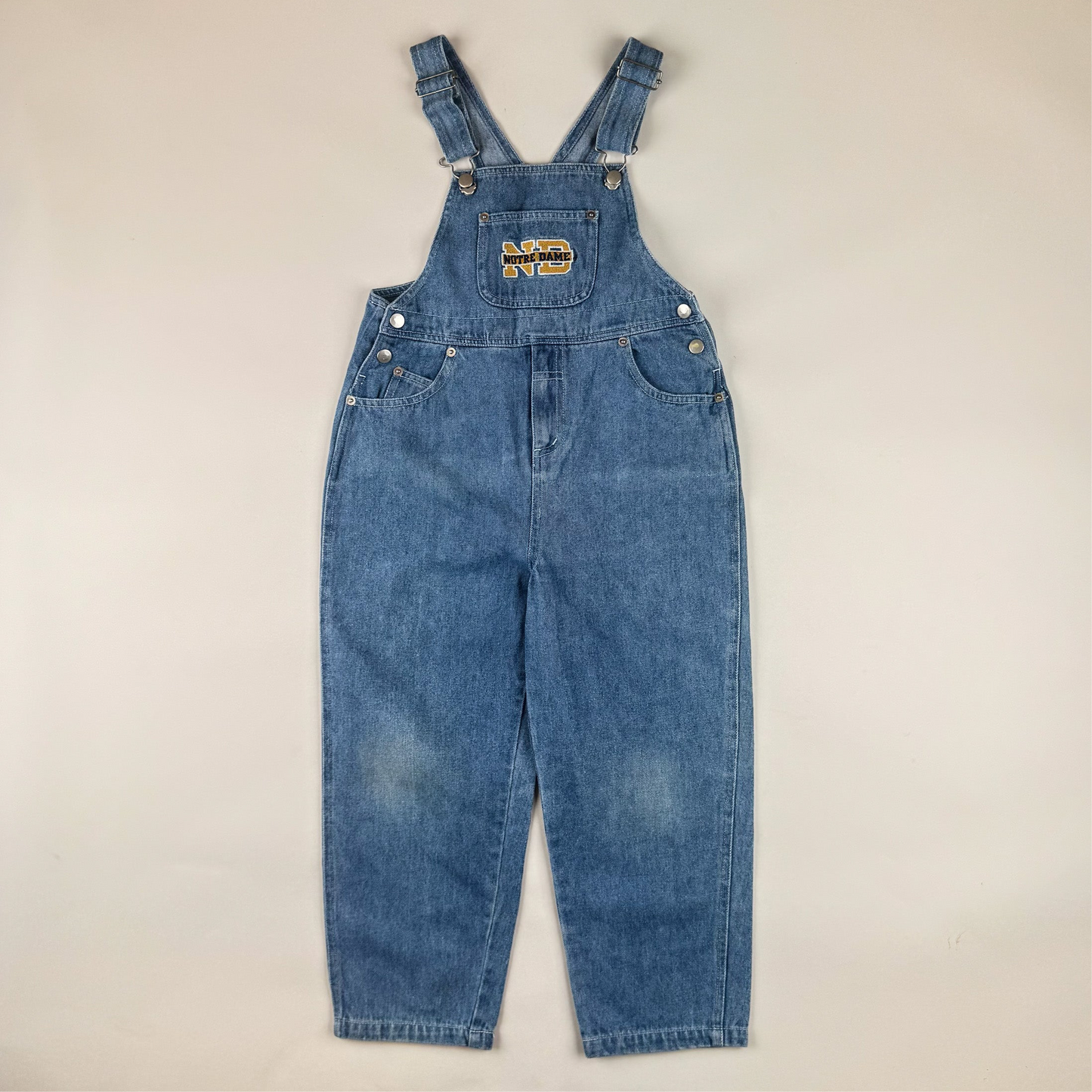 Vintage Notre Dame Overalls