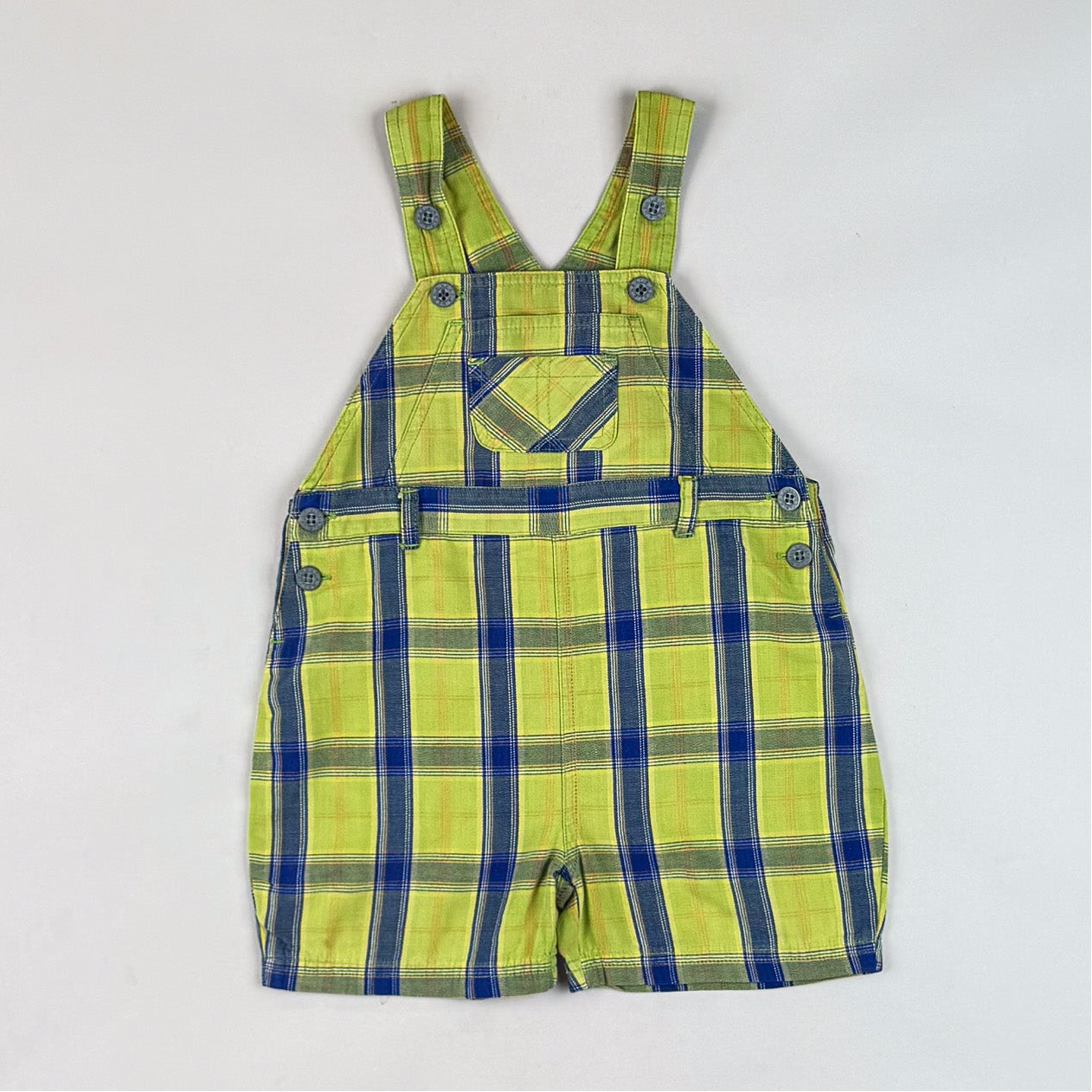 Checkered Vintage Shortalls