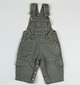 Overalls in khaki