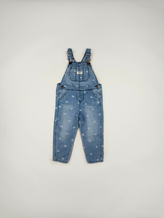 Overall in blue and white