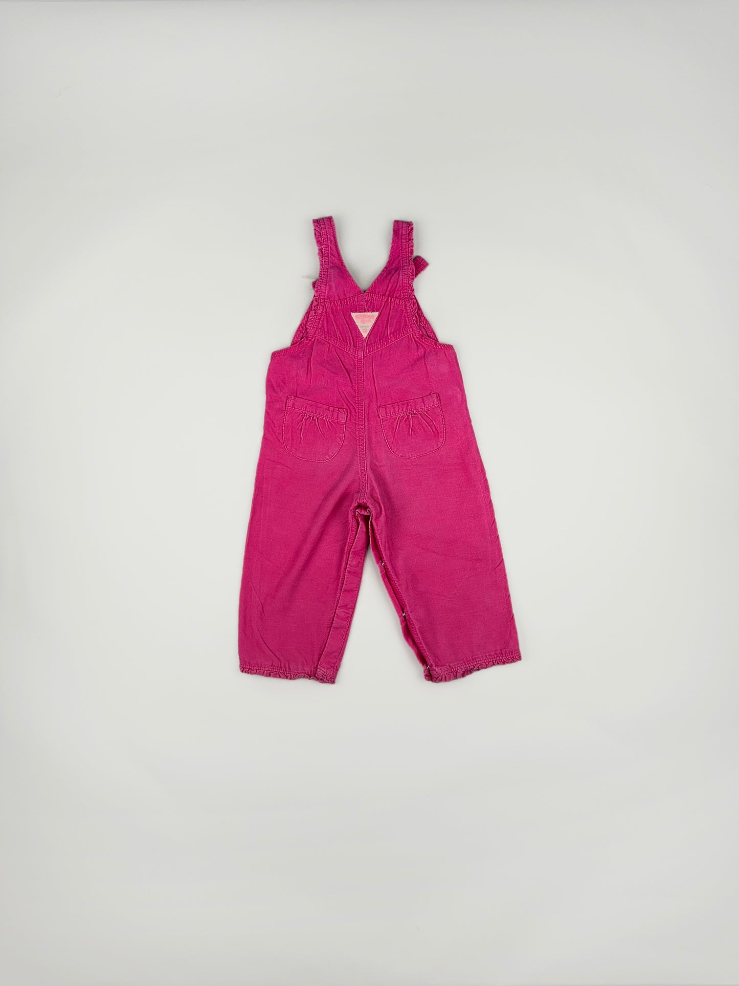 Corduroy Overall in pink