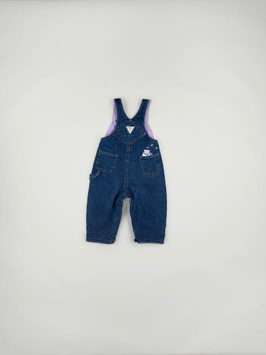 Overall in blue and purple