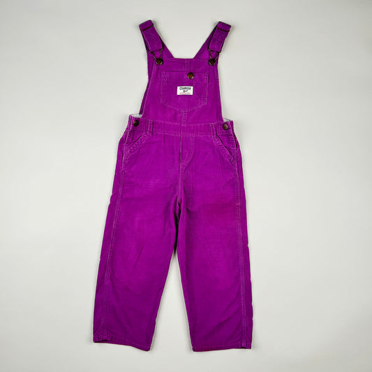 Corduroy Overall in purple