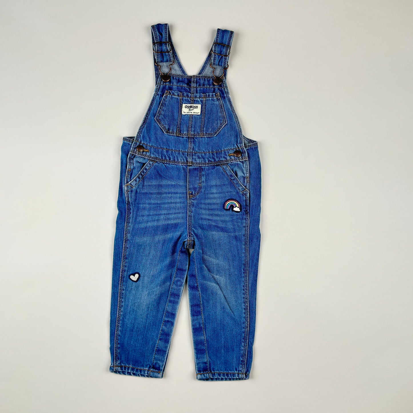 Overall in blue