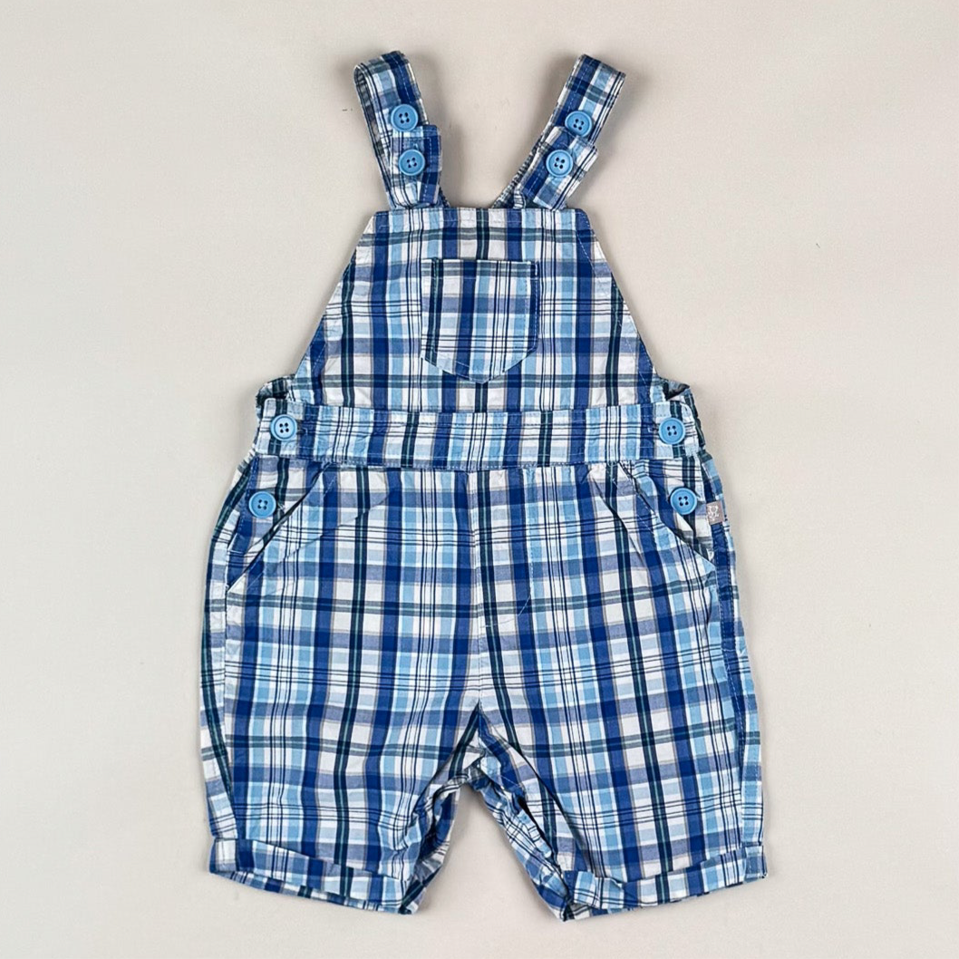 Checkered Shortalls