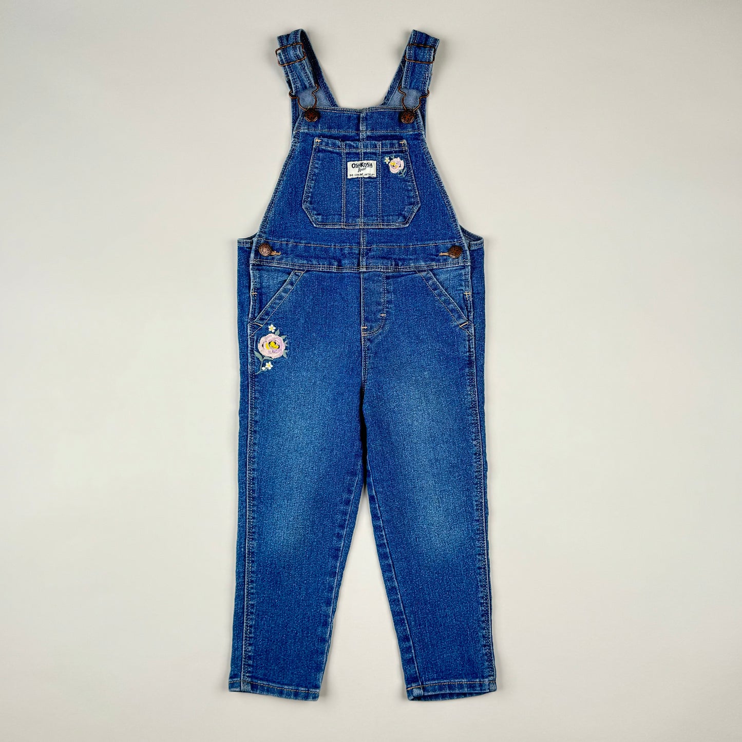 Overall in blue and pink