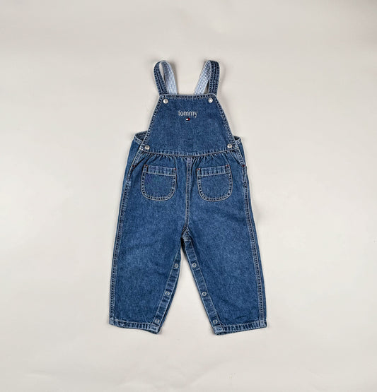 Overalls in blue