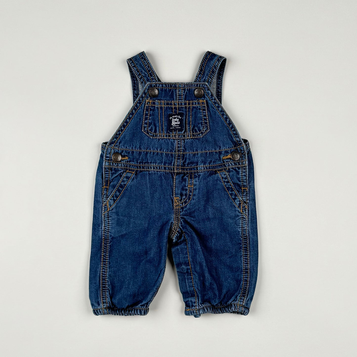 Overall in blue