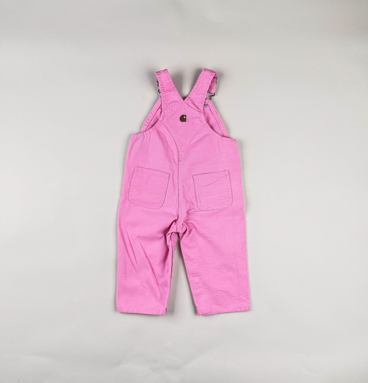 Overalls in pink