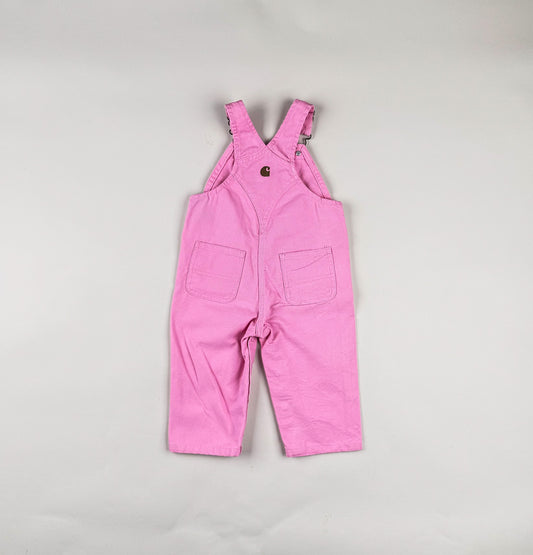 Overalls in pink