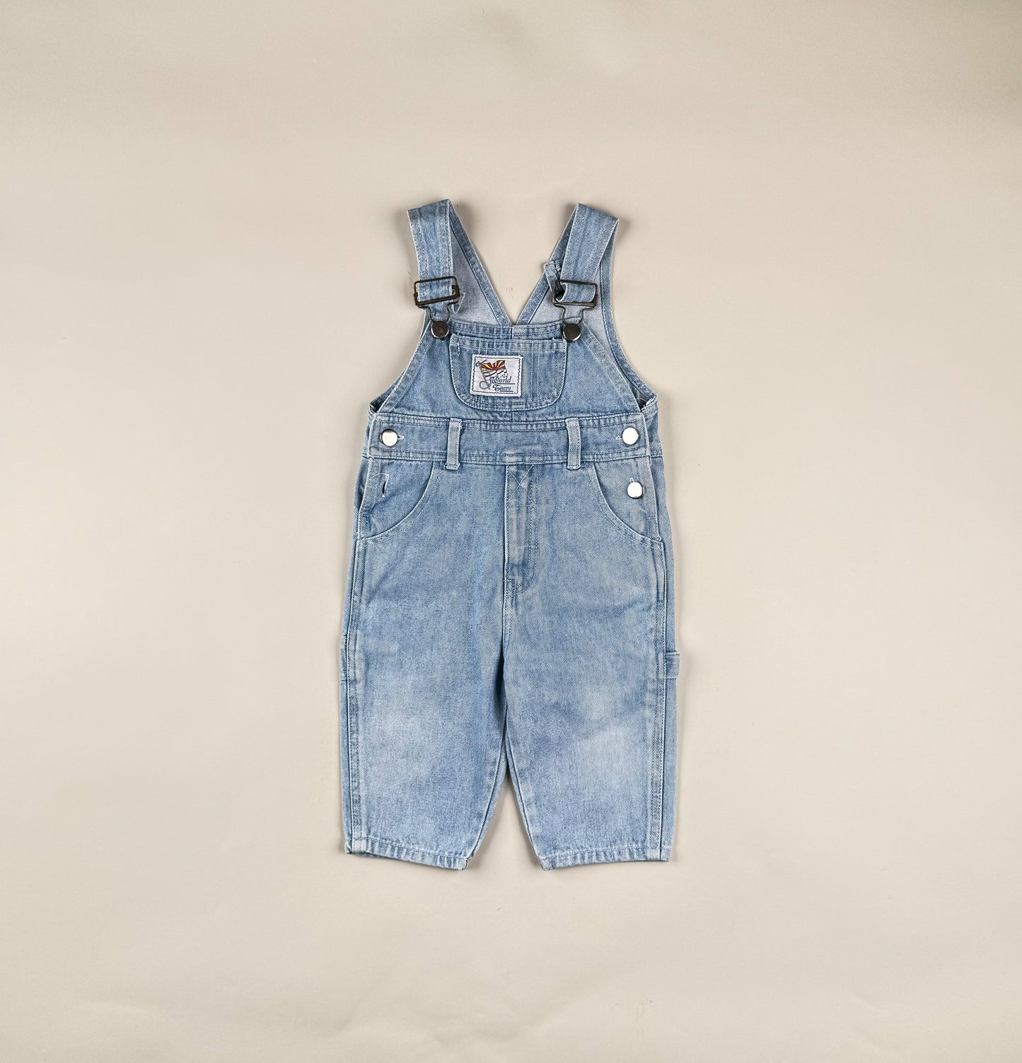 Overalls in blue