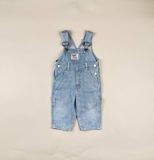 Overalls in blue