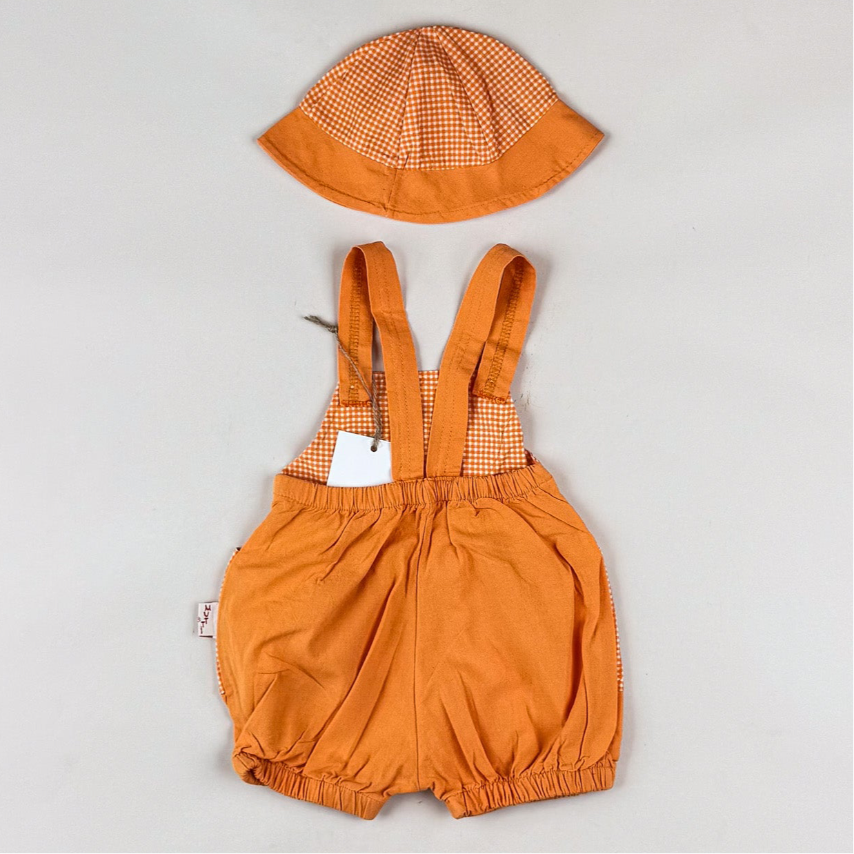Vintage Set with Overalls and Sunhat