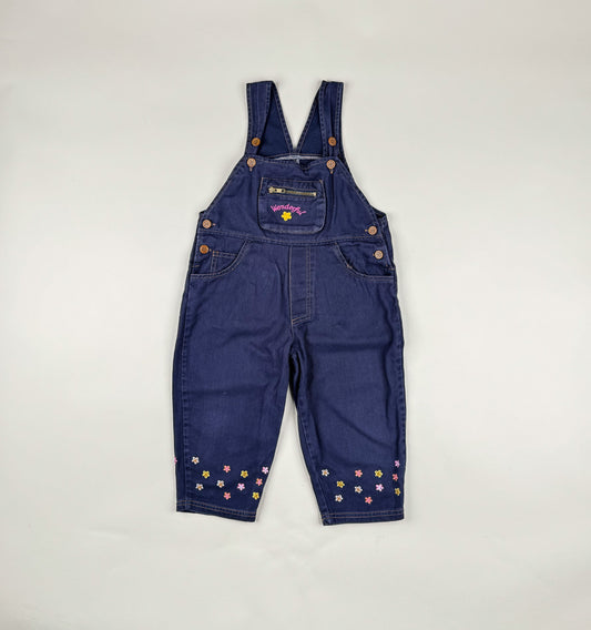 Overalls in blue