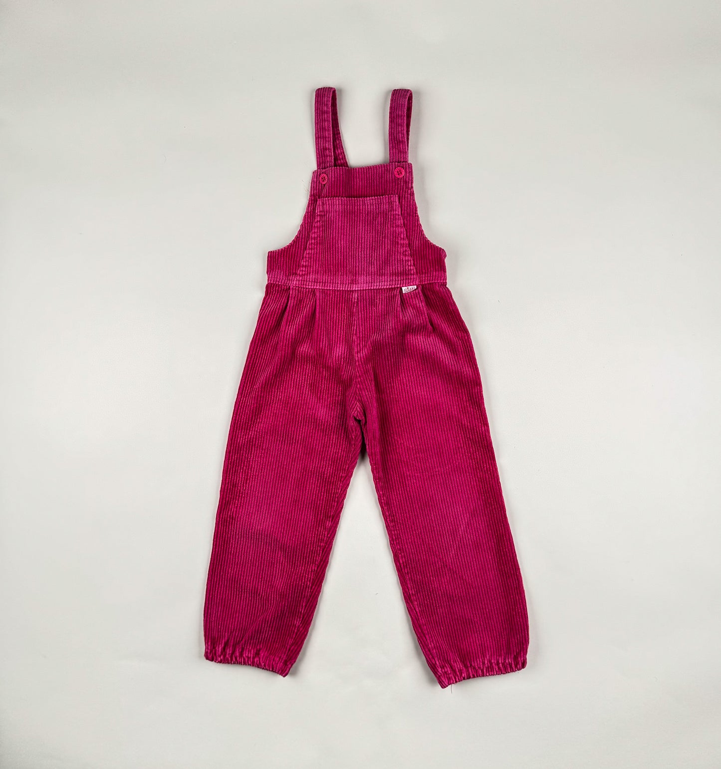 Corduroy Overalls in pink