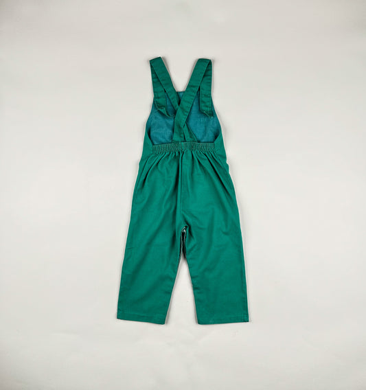 Overalls in green