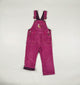 Corduroy Overalls in pink