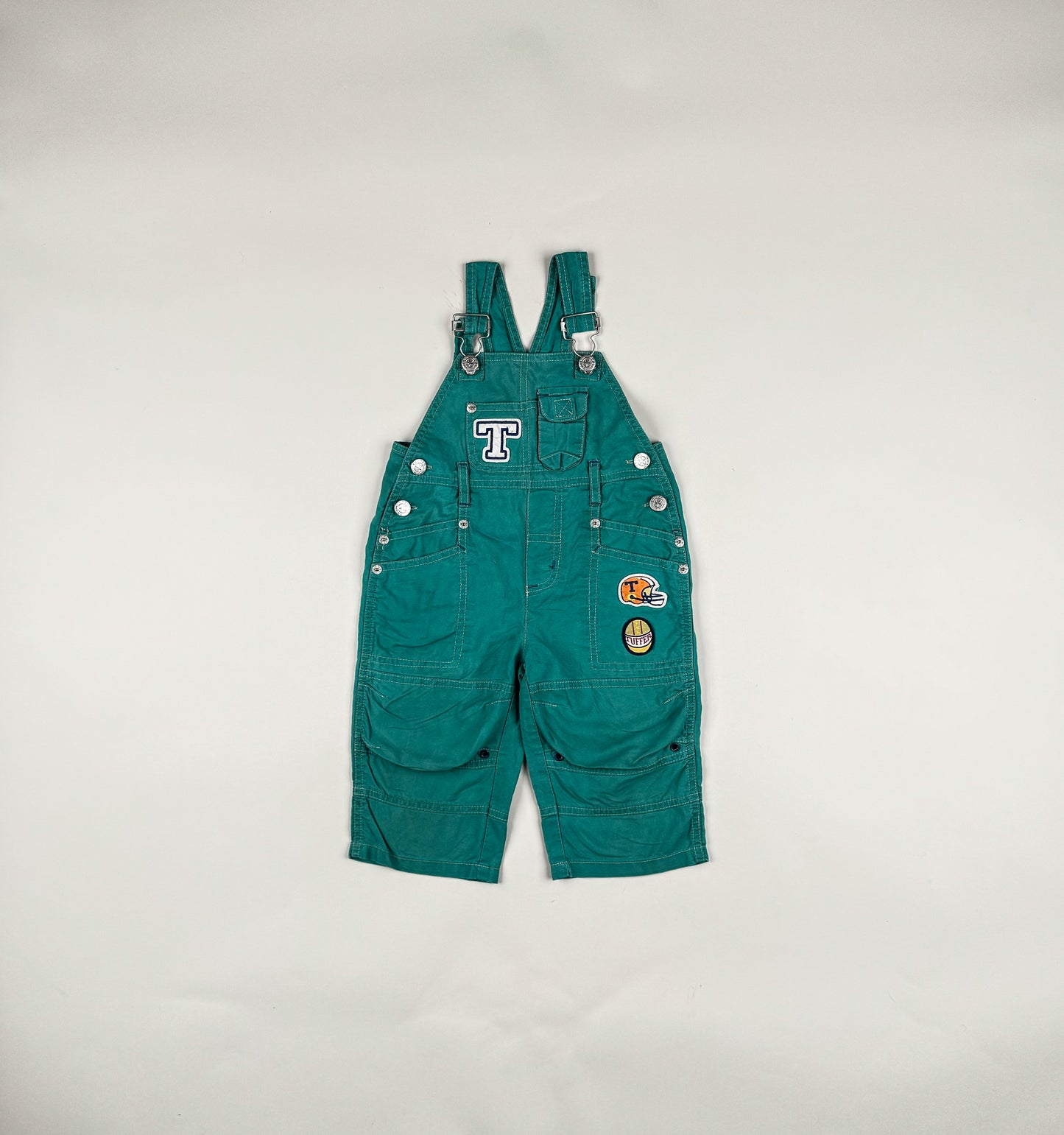 Overalls in green