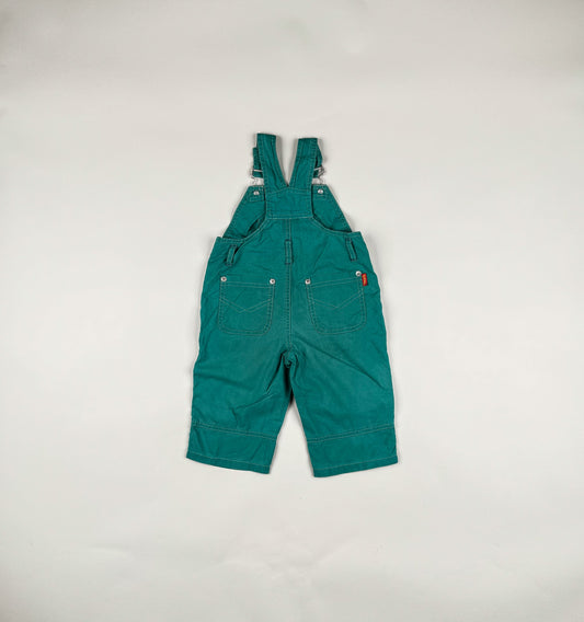 Overalls in green