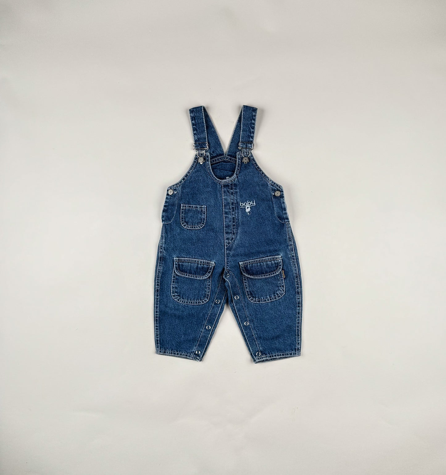 Overalls in blue