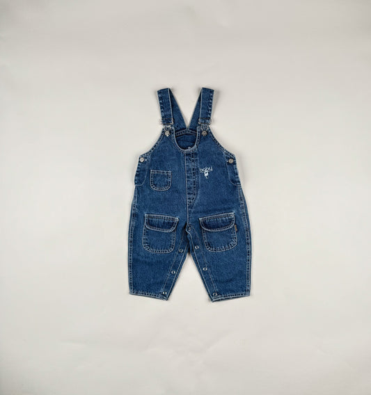 Overalls in blue