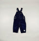 Corduroy Overalls in blue