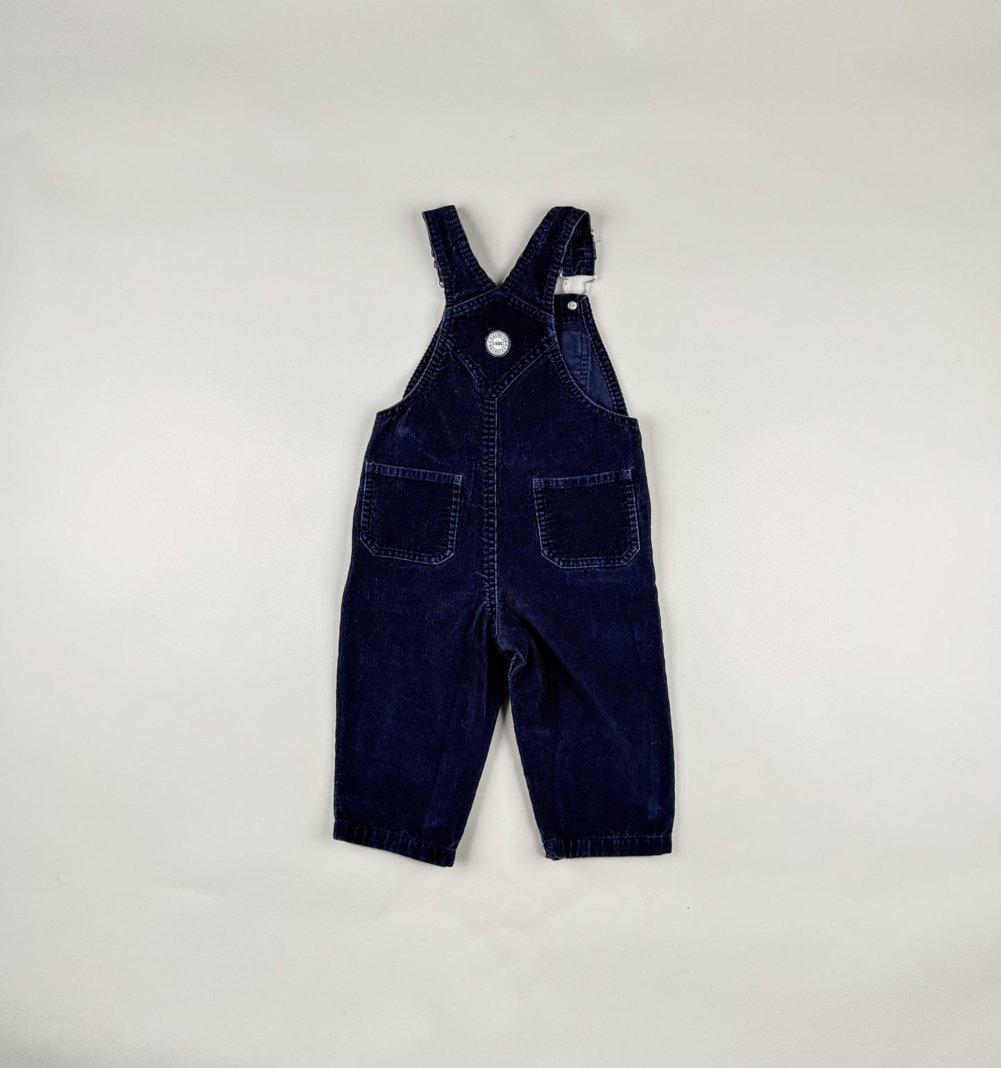 Corduroy Overalls in blue