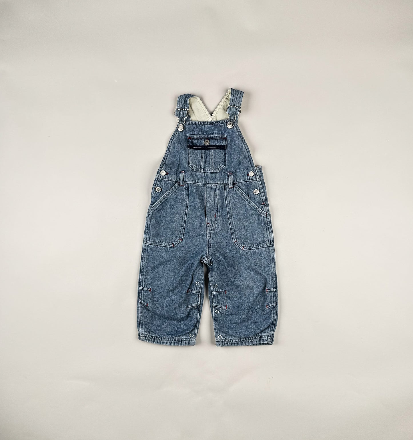 Overalls in blue