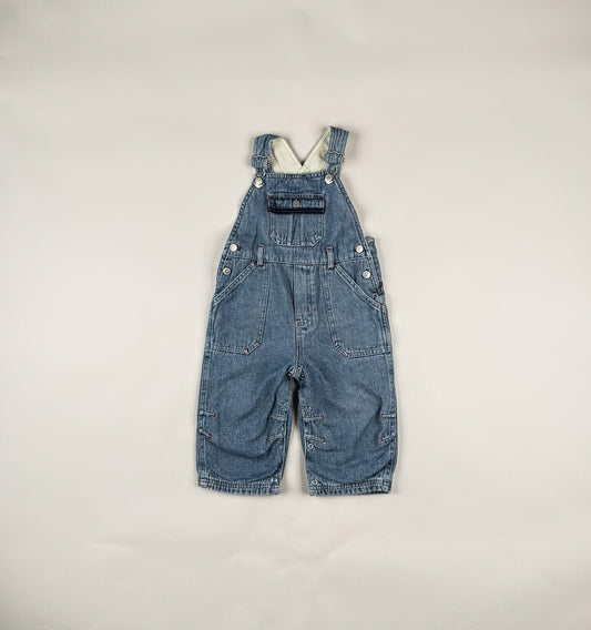 Overalls in blue