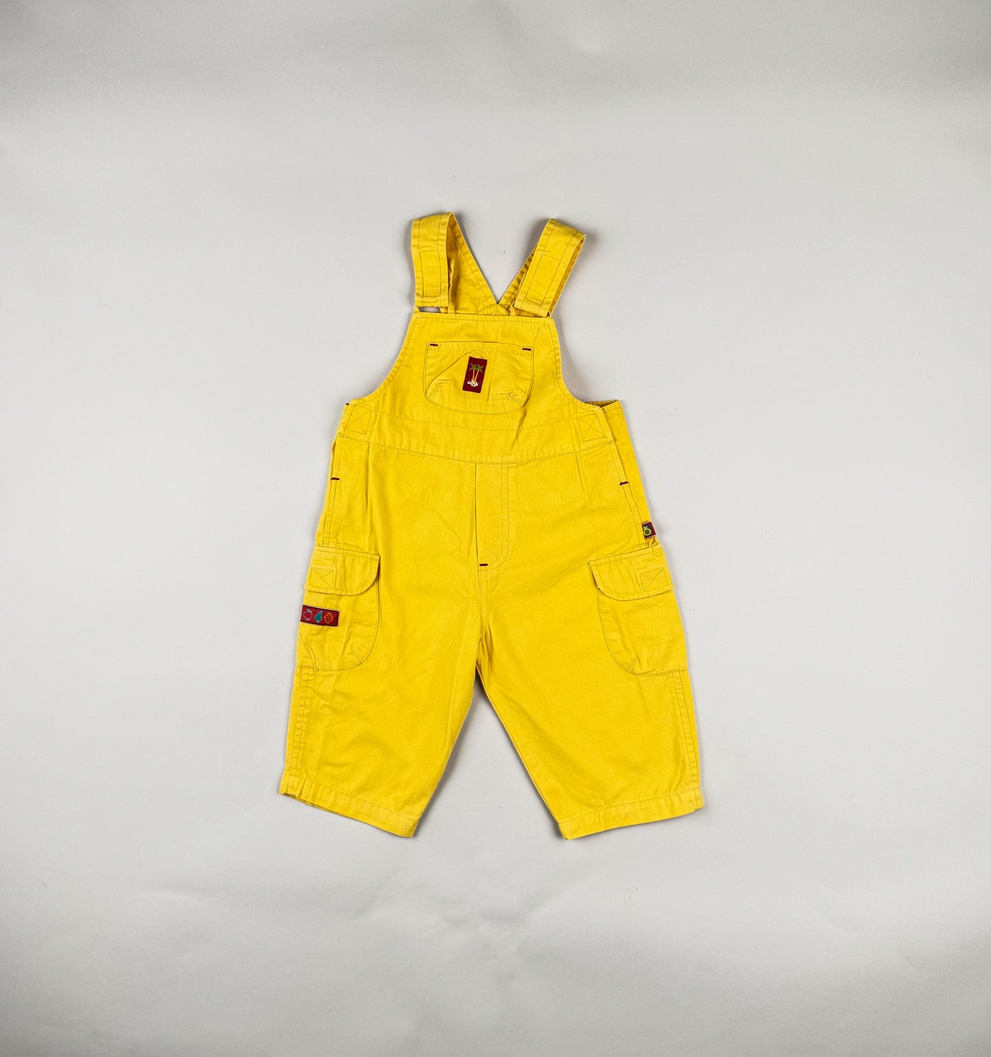 Overalls in yellow