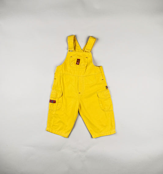 Overalls in yellow